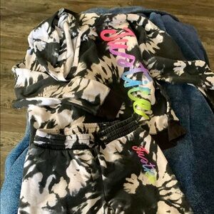 Girls Justice 2pc sweats and hoodie